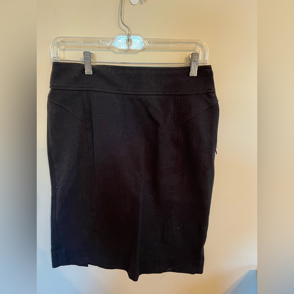 Banana Republic Charcoal Pencil Skirt